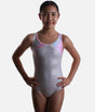 Girls Sunset Gymnastics Leotard, Pastel Wave Print & Shimmer - 12440C