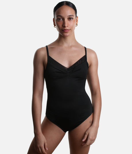 Anemoia Camisole Leotard, Flattering V-Neck with Low Back Design - 12600W