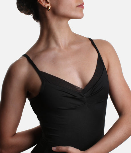 Anemoia Camisole Leotard, Flattering V-Neck with Low Back Design - 12600W