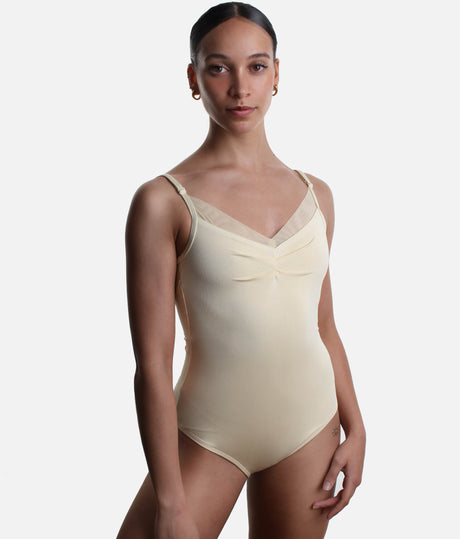 Anemoia Camisole Leotard, Flattering V-Neck with Low Back Design - 12600W