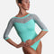 Long Mesh Sleeve Dance Leotard - SL 129