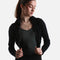 Orion Knit Hoodie for Dancers, Soft & Stretch Zip-Up Warm-Up Layer - J13003