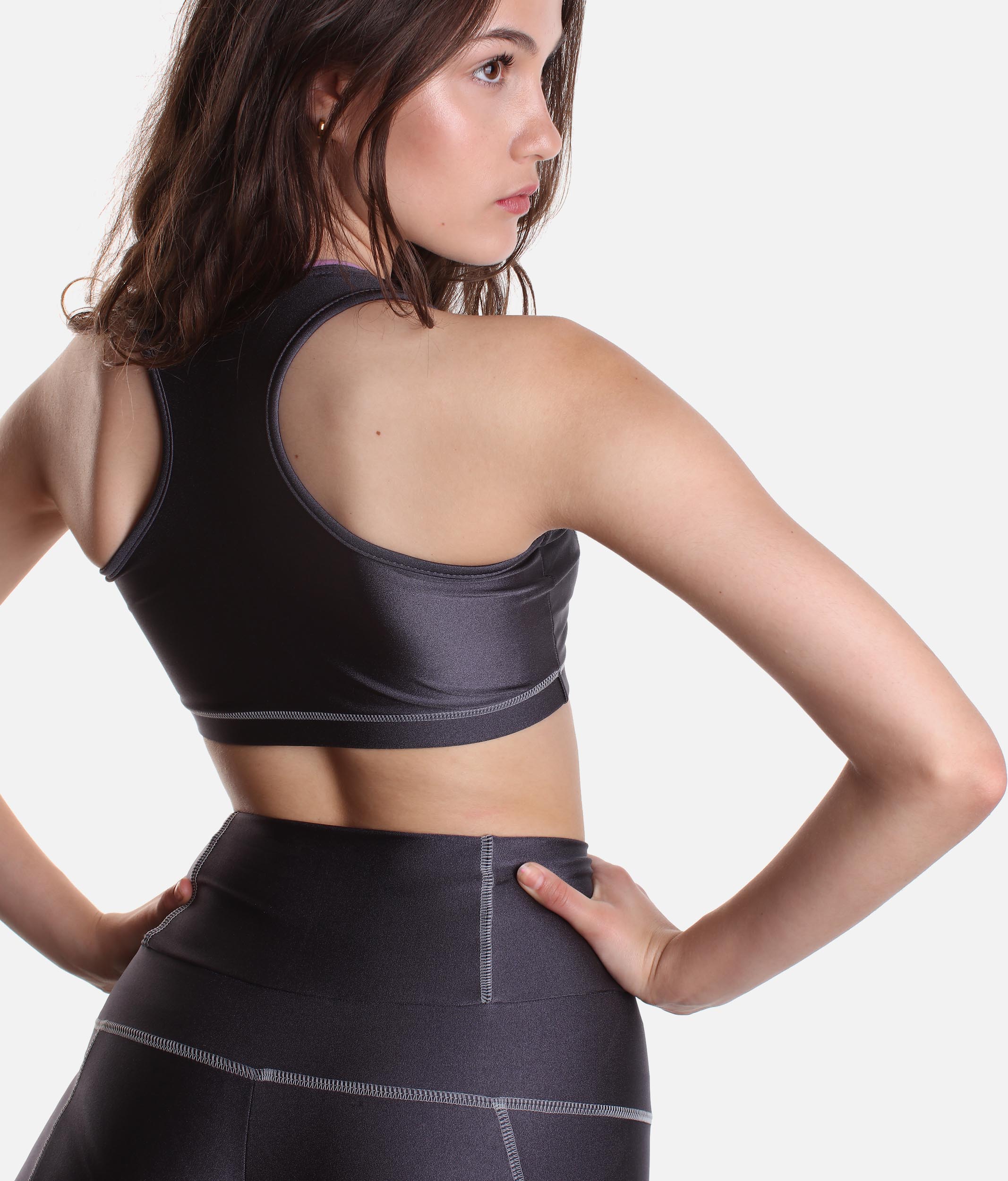 Activewear Racer Back Crop Top - 15228