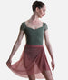 Pull-On Dance Skirt with Ruched Side Detail - 16107