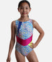 Printed Girl's Gymnastics Leotard, Tank Style - 17806