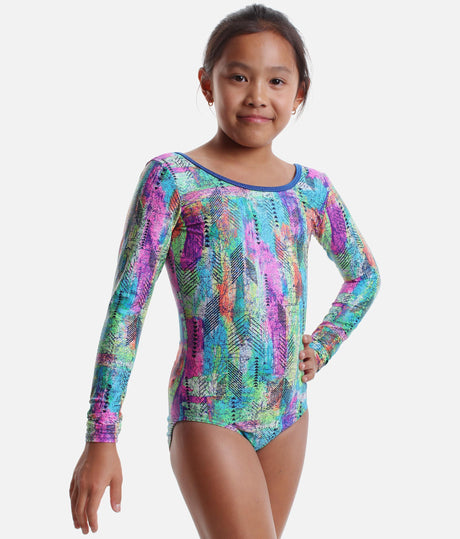 Long-Sleeve Gymnastics Leotard - 17895