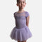 Girls Sharon Cap Sleeve Tutu Dress, Mesh Panel & Floral Print - CL20007