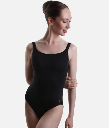 Low-Back Camisole Leotard with Interchangeable Strap - 2120