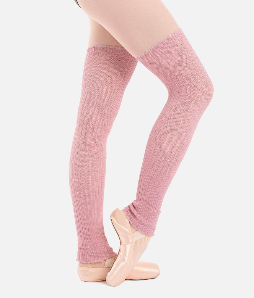 Bamboo Knit Long Dance Legwarmers - 2035