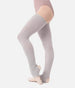 Long Stirrup Legwarmers, Bamboo Natural Fibers - 2041