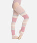 HEATHER Long Striped Legwarmers, Soft Bamboo Ballet Warm-Up - 2048