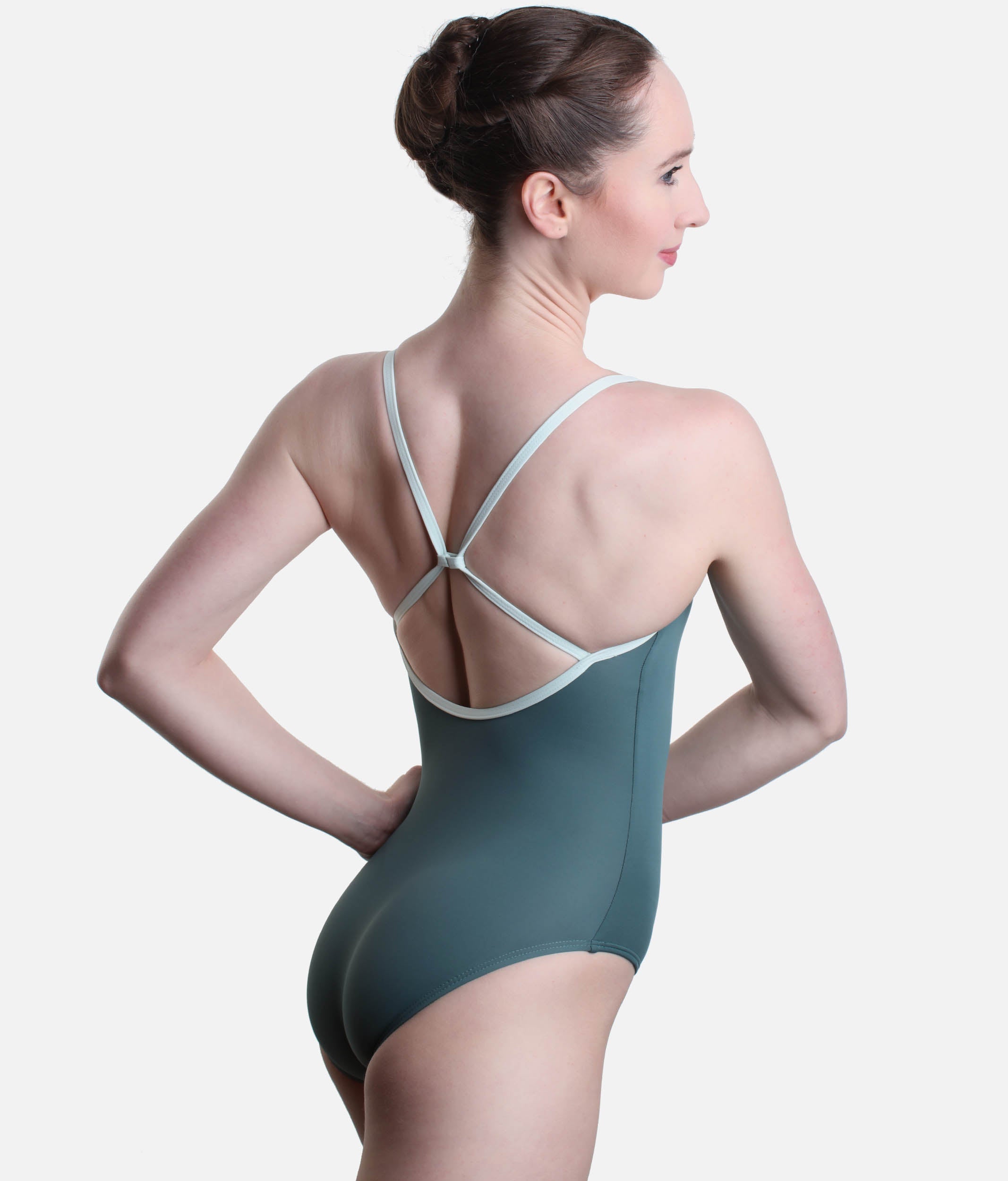 Strappy Back Leotard - 2100