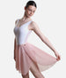 Midi High-Low Mesh Ballet Skirt, Pull On - 2115