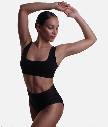 High Waist Brief, Sleek, Stay-Put Dance Essential - SD2420
