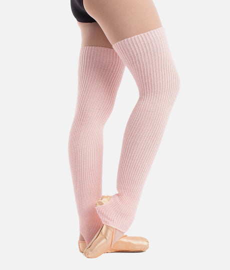 Long Knit Stirrup Legwarmers - 2656