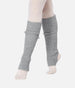 Short Stirrup Legwarmers With Metalic Thread - 2663