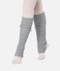 Short Stirrup Legwarmers With Metalic Thread - 2663