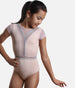 Girls Cap Sleeve Dance Leotard, Low Back - L2669