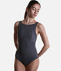 Contour Sculpting Dance Leotard, Jewel Neck & Thick Straps - 2699