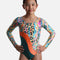 Long Sleeve Girl's Gymnastics Leotard - 27803