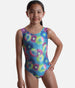 Girl's Tank Sleeve Gymnastics Leotard, Salty Squad Vibe - 27822 (SEA)