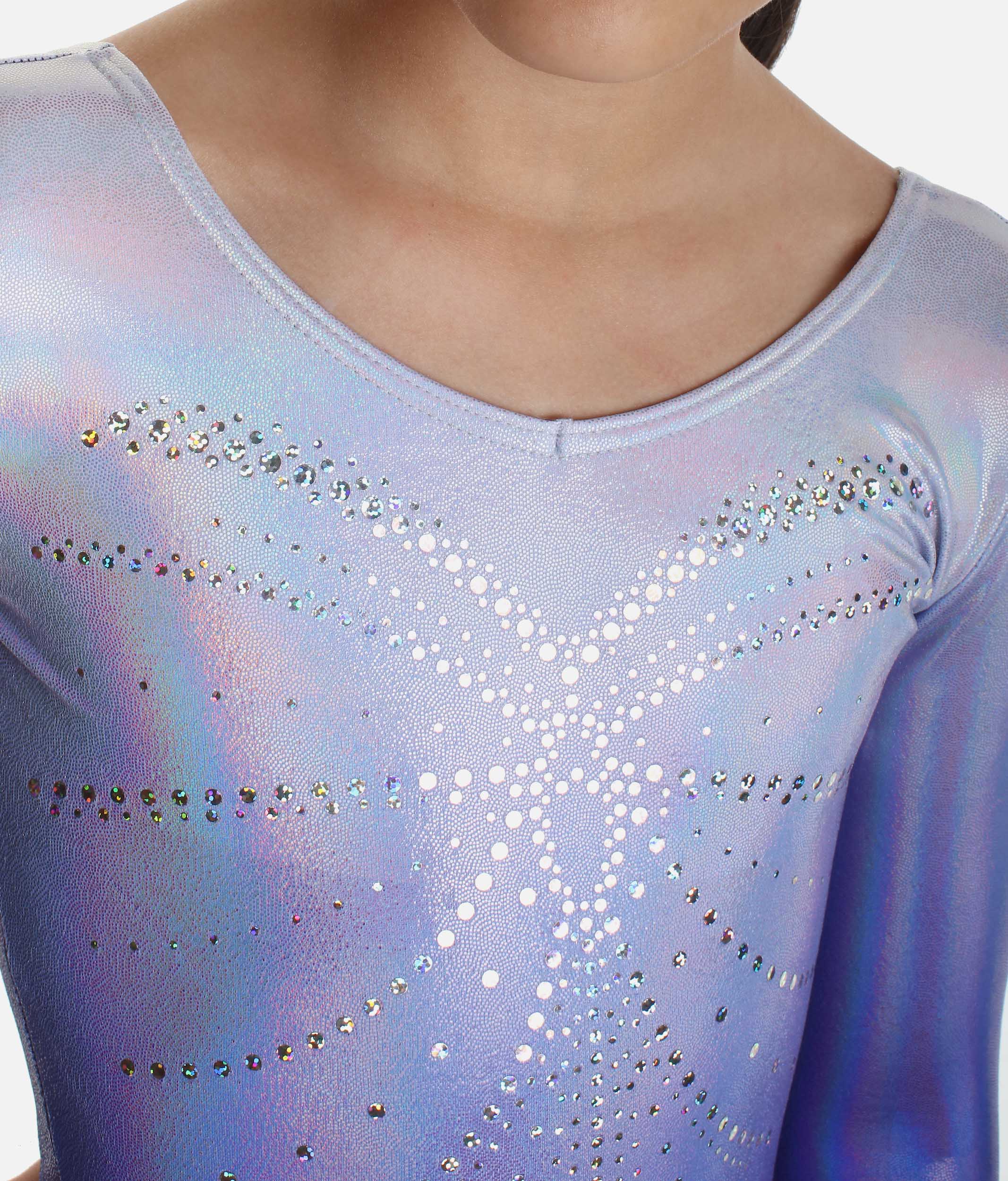 Metalic Gymnastics Leotard - 27884