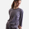 Caroline Velvet Crew Neck Jumper for Dancers, Ultar Soft Warm-Up Sweater - Z30015
