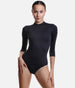 Long Sleeve Dance Leotard, Open Back - 31615