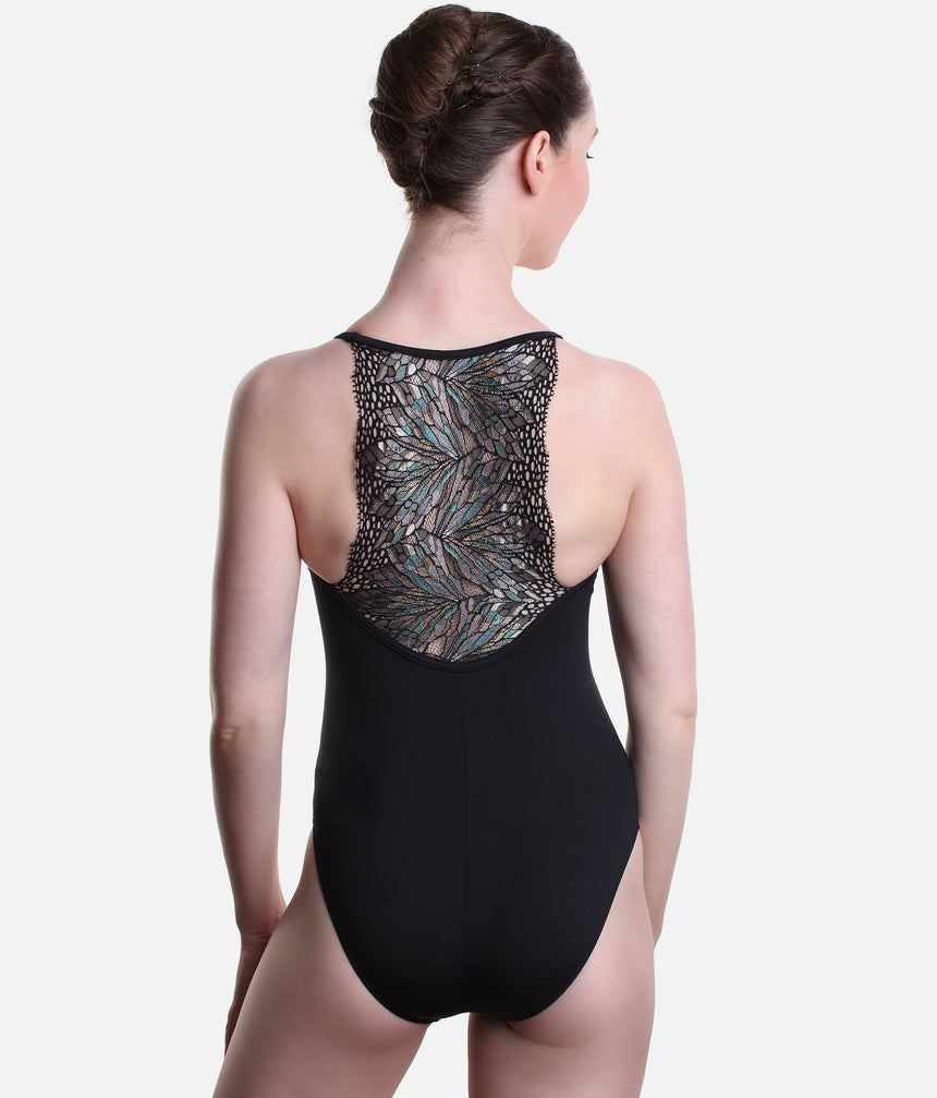 Camisole Leotrad With Unique Back Design - 31659