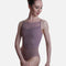 Federica Thin Strap Leotard, Mesh Details for Studio & Stage - 31702