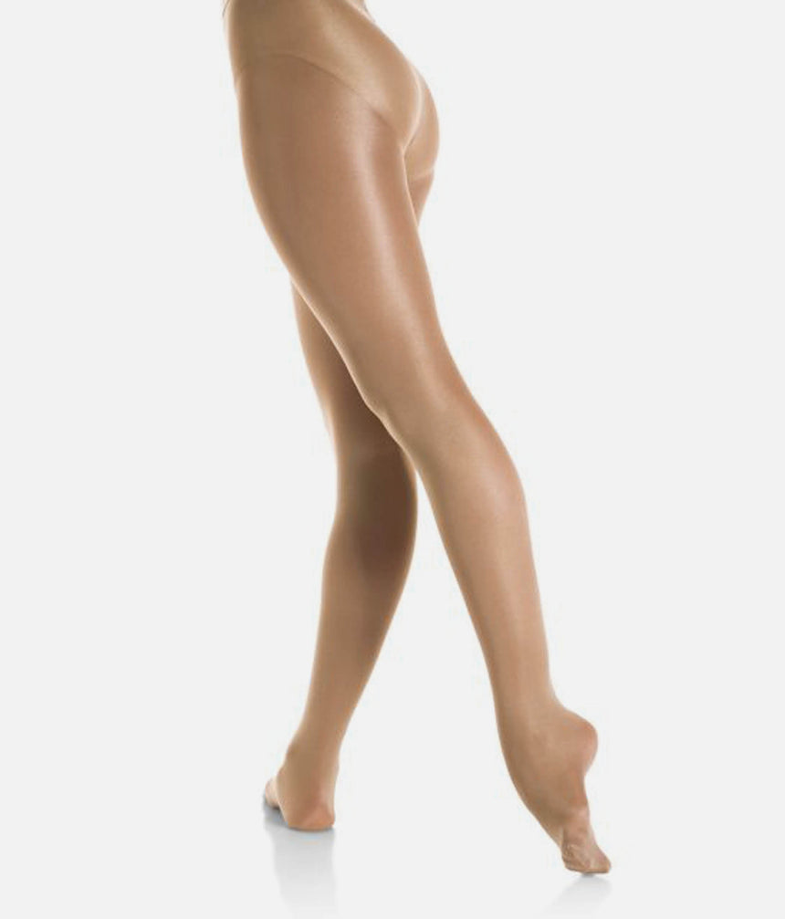 Girl's Footed Shimmer Dance Tights - 358