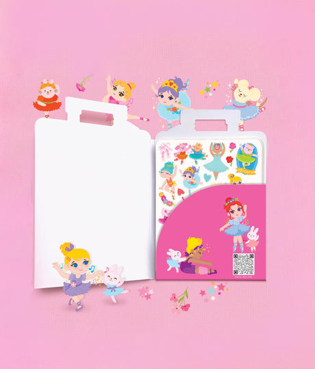 500+ Stickers On-the-Go Dance Magic, Ballerina Designs