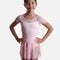 Girls Dance Skirt, Floral Mesh - 5211