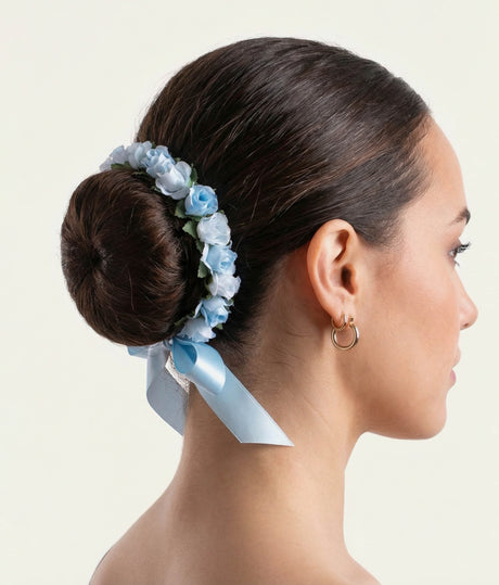 Floral Ballet Bun Wreath - 5614