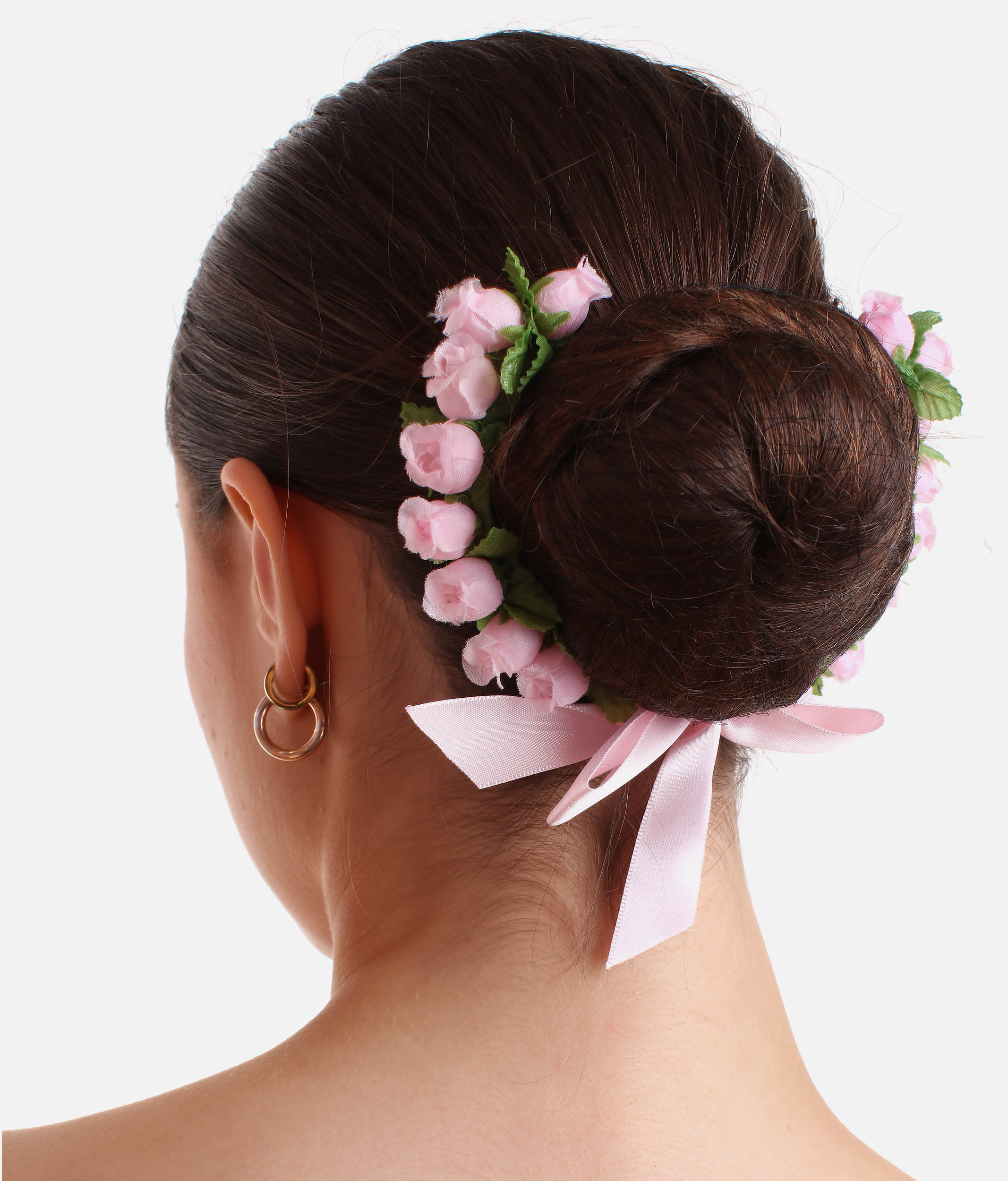 Flower Ballet Bun Wreath - 5614