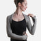 Long Sleeve Ballet Shrug, Knitted Dance Warm-Up with Thumb Holes - 6277