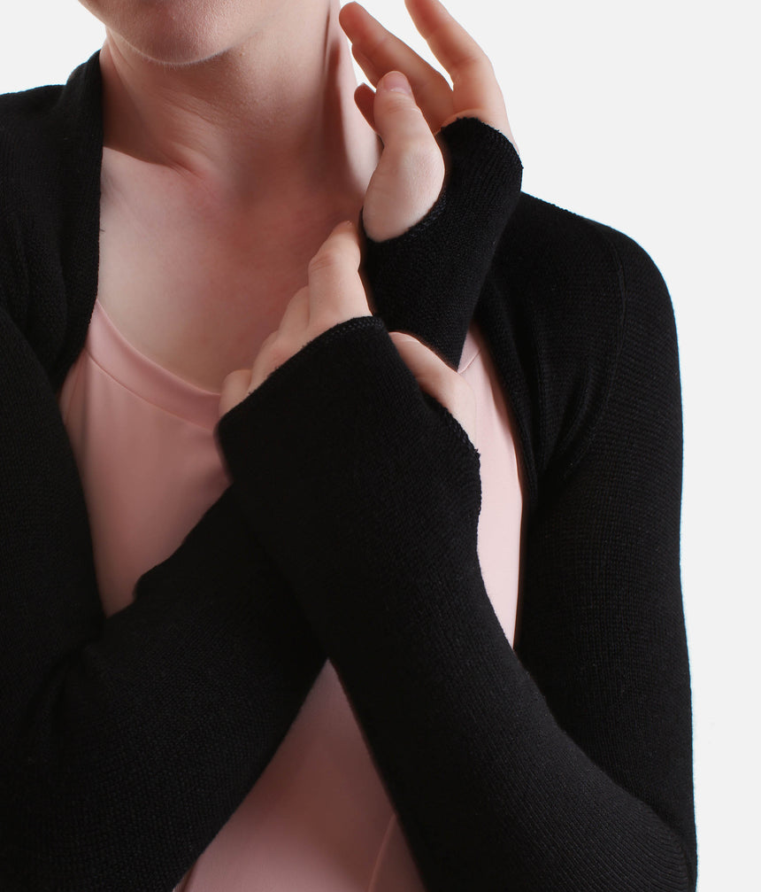 Warm Up Ballet Shrug, Bamboo Knit - 6619