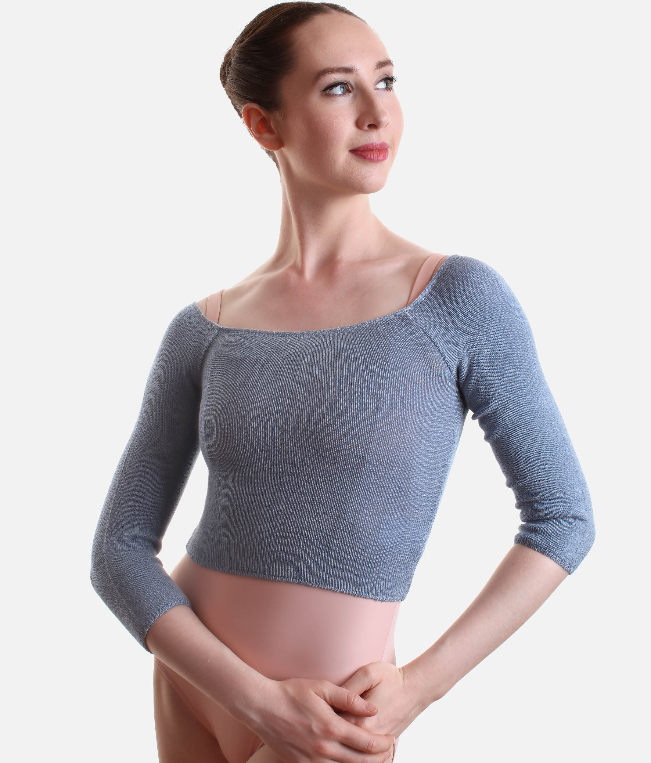 Bamboo Knit Ballet Crop Top - 6620