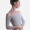 Bamboo Knit Ballet Crop Top - 6620