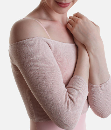 Bamboo Knit Ballet Crop Top - 6620