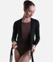 Long-sleeved Crossover for Ballet & Pilates, Dance Warm-Up Essential - 6643