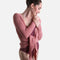 HELGA Knitted Ballet Warmup Top, Classic Crossover Dance Wrap - 6673