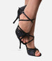 Elegant Salsa & Tango Dance Heels with Versatile Buckle, 75mm Heel - PD801 PRO