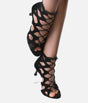 High Heeled Dance Shoes, Latin Practice & Performance, 50mm Heel - PD804