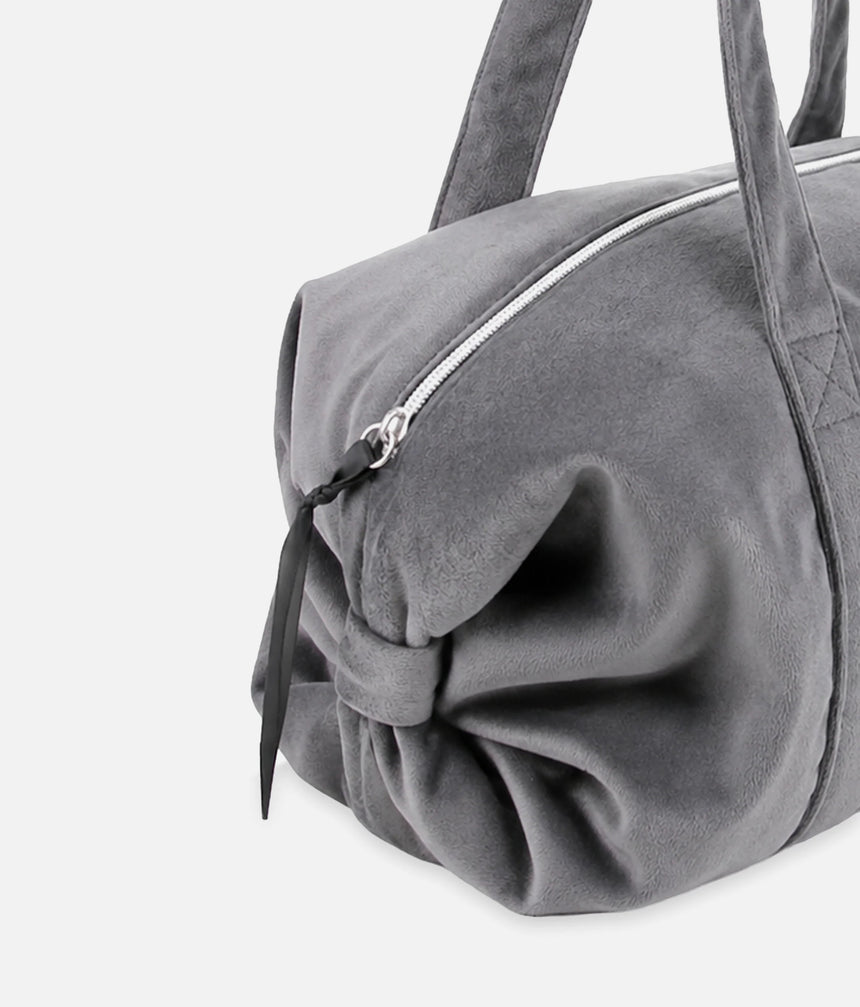 Medium Velvet Ballet Bag • Bow Detail Duffle for Rehearsal - B0232V