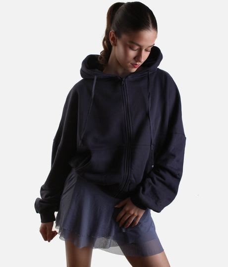 Oversized CLOUD HOODIE, Ultra-Comfy Full-Zip with Pockets