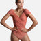 Off Shoulder Draped Leotard - GRES
