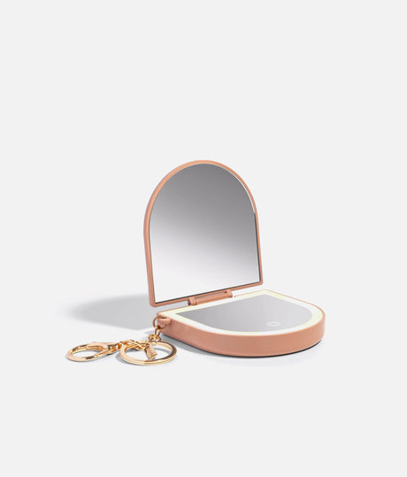 Terracotta Compact Mirror LED Lighting – Perfect for Dancers On-the-Go