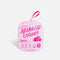 The Original MakeUp Eraser 7-Day Set in a light pink pouch with a bright pink hanging loop, shown on a clean white background.