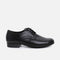 Mens Dance Shoes, Classic Black Leather Derby Style Ballroom Shoes - 085